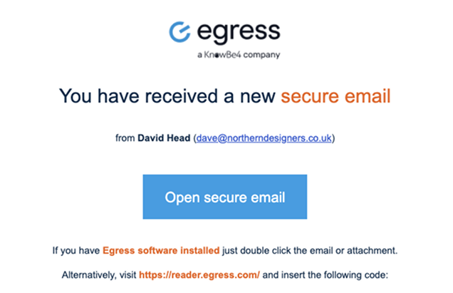 Egress Secure Email